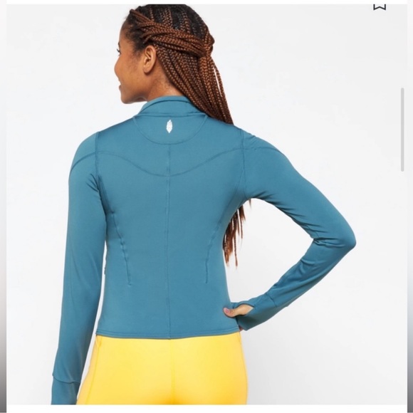 FP Movement by Free People Tops - Free People Movement Run the Course Half Zip Pullover Color High Tide Size XL